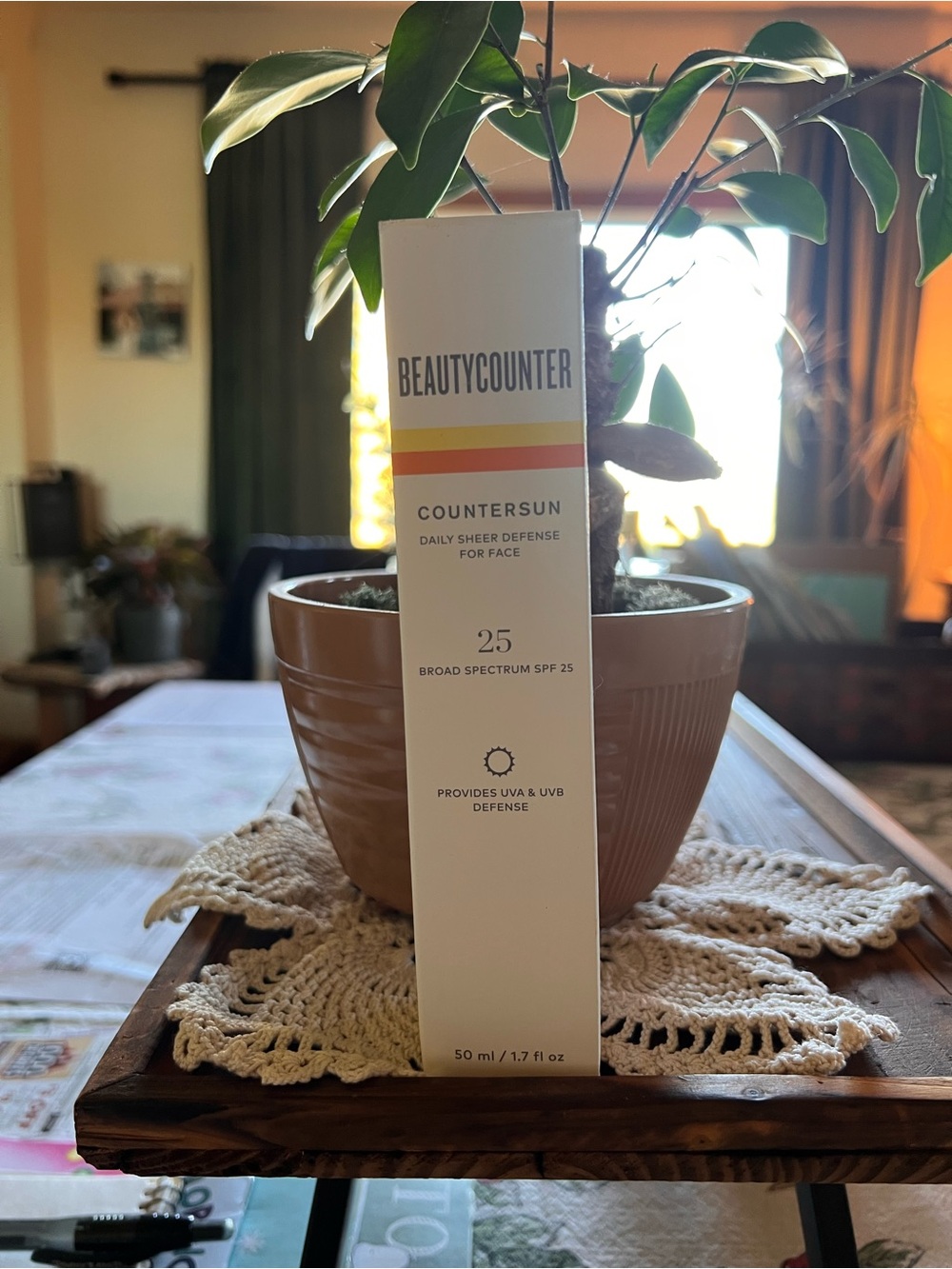 Beautycounter Countersun Daily Sheer Defense SPF 25 - White